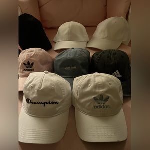 Womens Mixed Branded Hats Adidas Nike + More